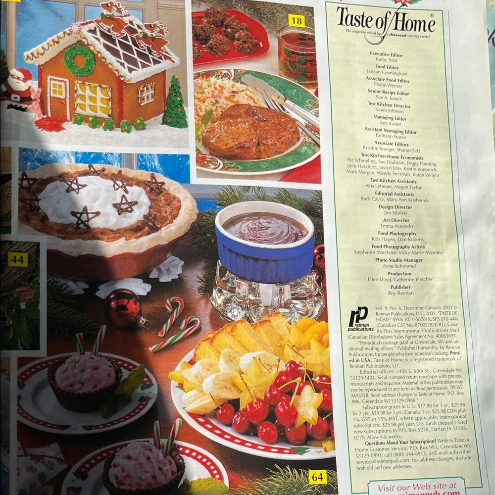Taste of Home Magazine Collection
